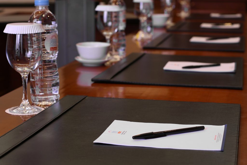 Meeting Amenities Setup